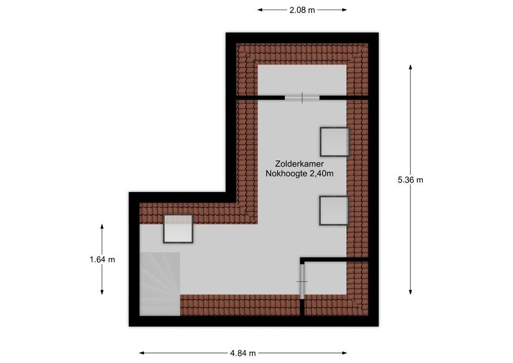 Nieuwe 's-Gravelandseweg 5 B, Bussum plattegrond-42