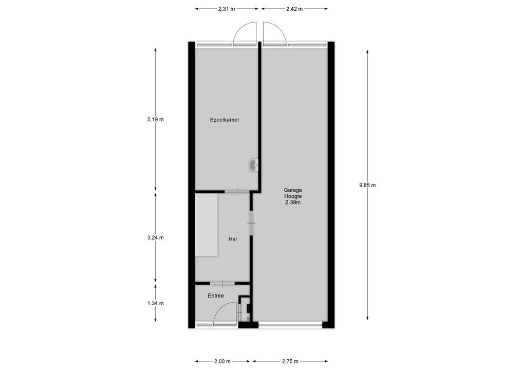 Loefzij 51, Huizen plattegrond-27