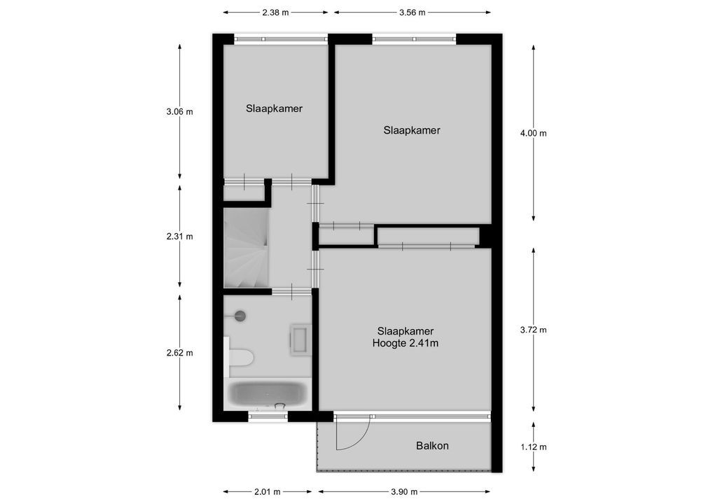 Aaltje Noordewierlaan 76, Bussum plattegrond-30