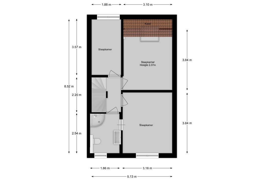 Monnickskamp 294, Huizen plattegrond-21