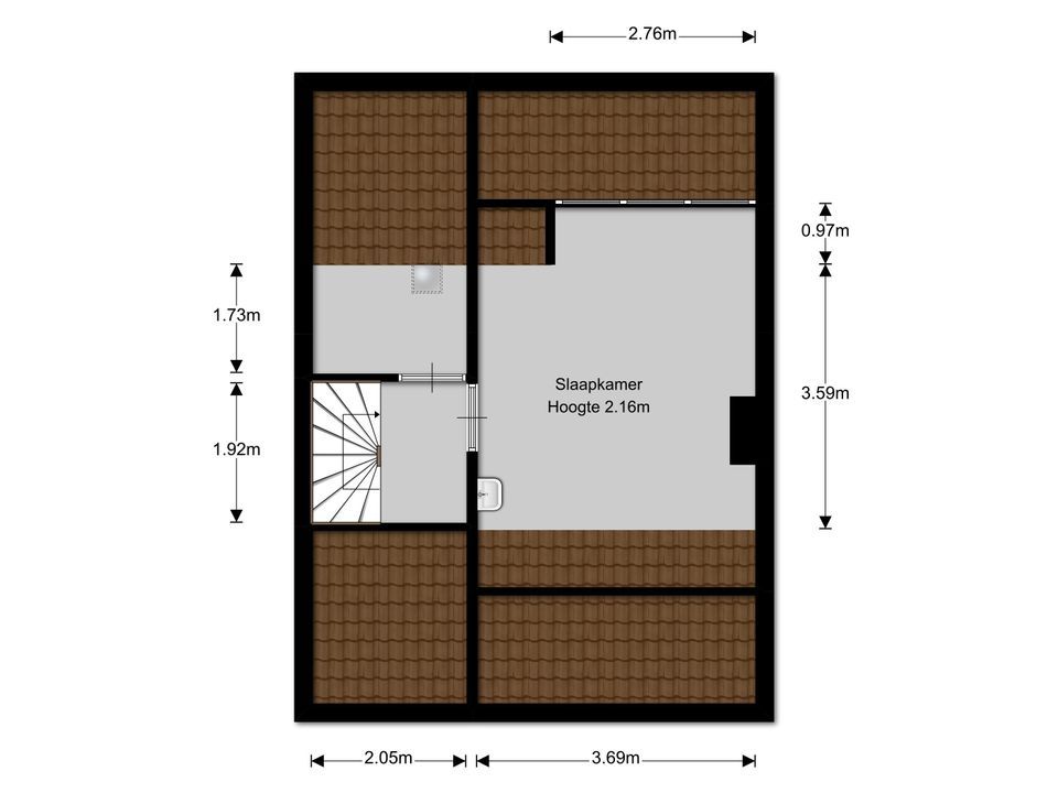 Van Kinsbergenlaan 11, Hilversum plattegrond-19