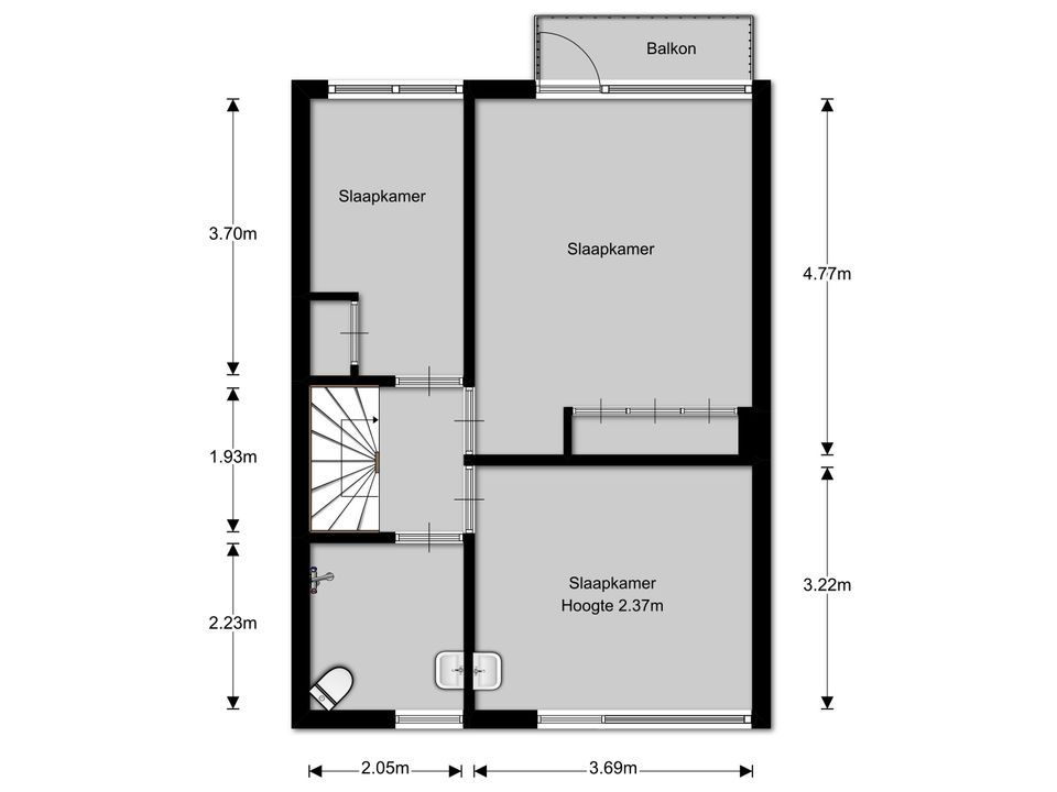 Van Kinsbergenlaan 11, Hilversum plattegrond-19