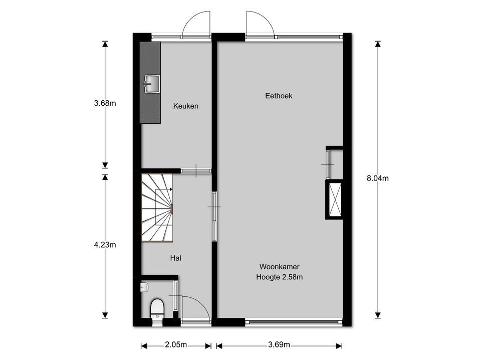 Van Kinsbergenlaan 11, Hilversum plattegrond-19