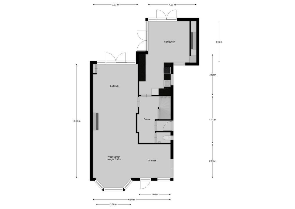 Huizerweg 89, Bussum plattegrond-36