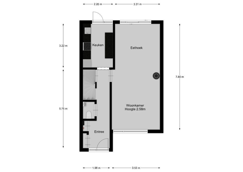 Broekbos 23, Kortenhoef plattegrond-19
