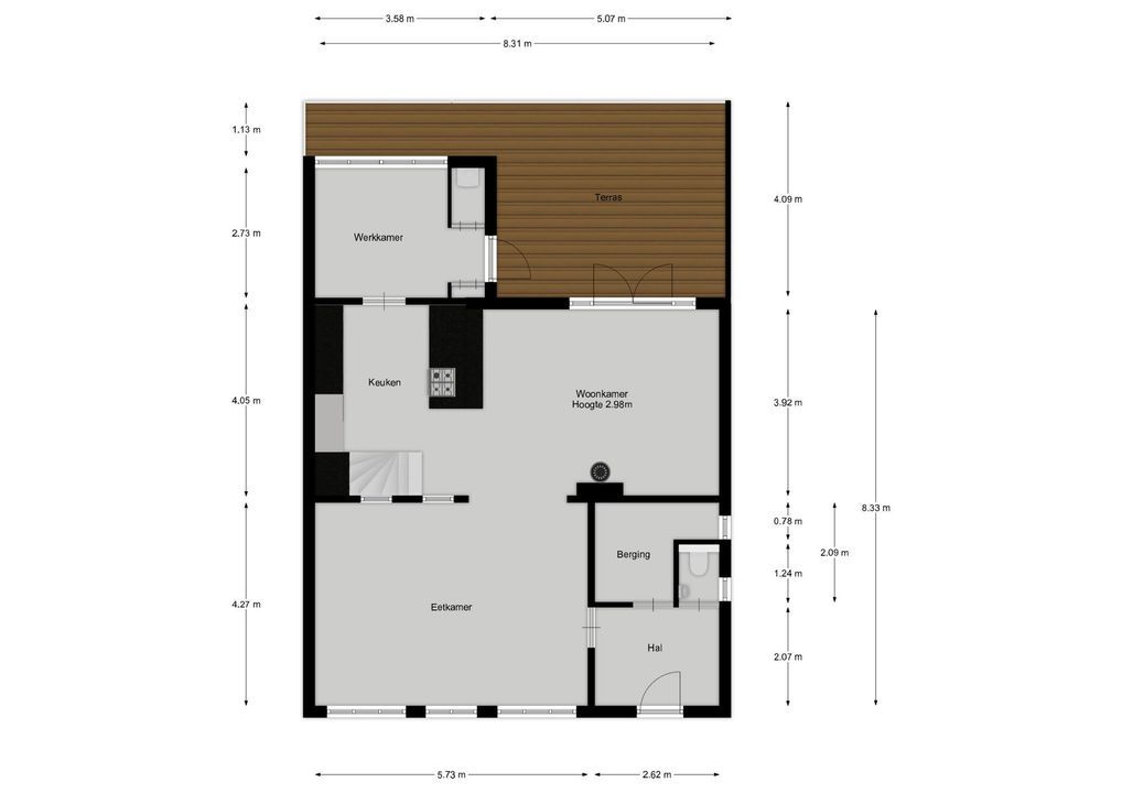 Noordereinde 149, 's-Graveland plattegrond-27