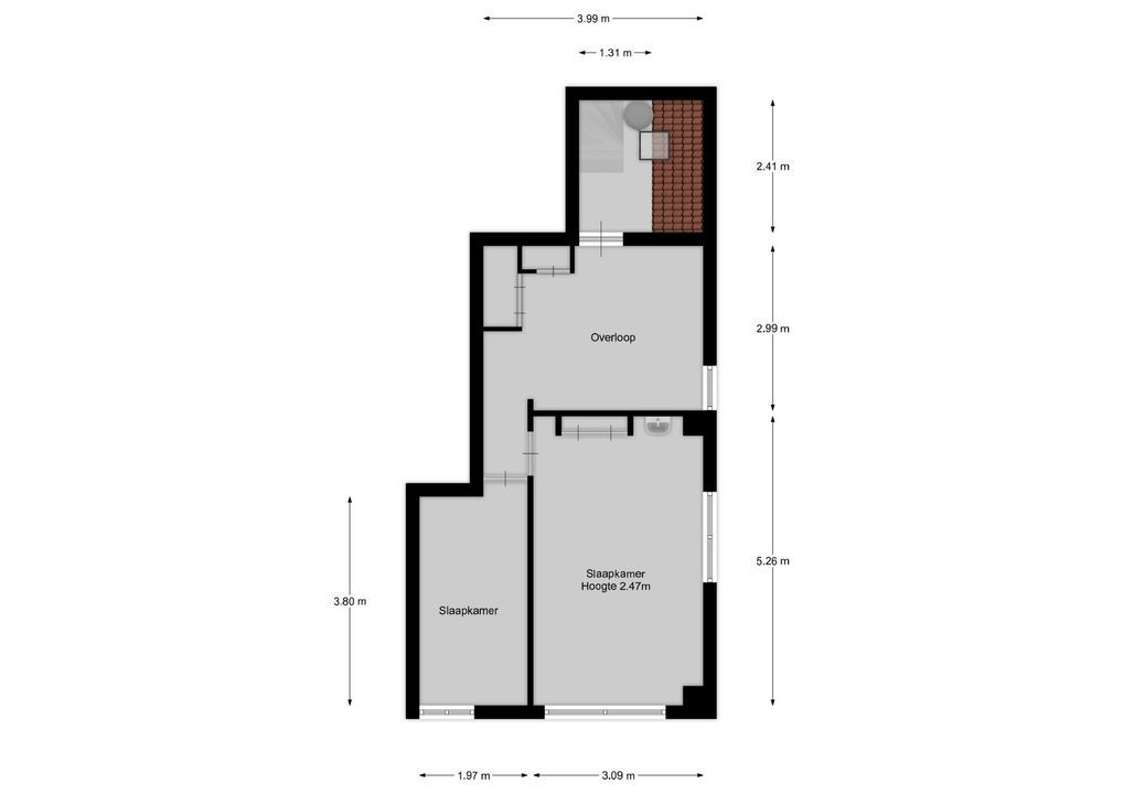 Ruitersweg 62, Hilversum plattegrond-23