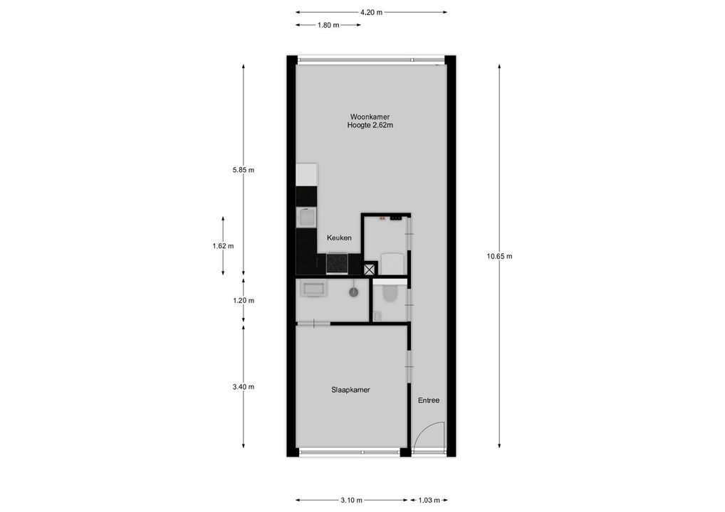 Kerklaan 20 ap13, Kortenhoef plattegrond-12