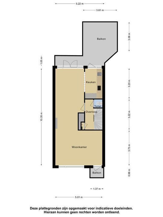 Bergse Dorpsstraat 77, Rotterdam plattegrond-29