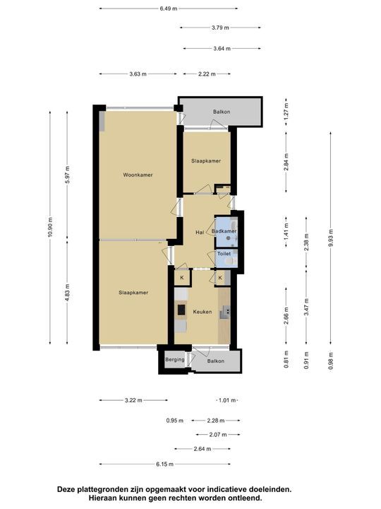 Mariniersweg 68 D, Rotterdam plattegrond-36