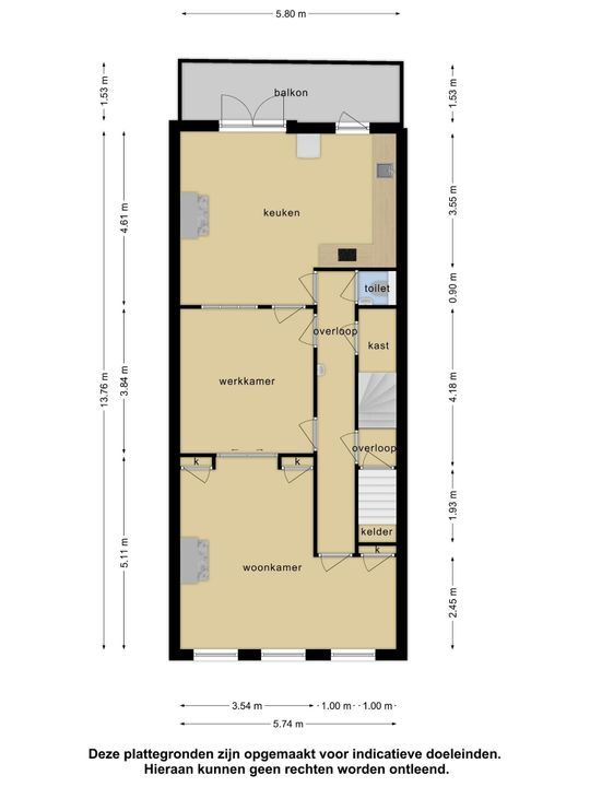 Honingerdijk 79 A+B, Rotterdam plattegrond-28