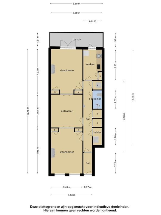Honingerdijk 79 A+B, Rotterdam plattegrond-28