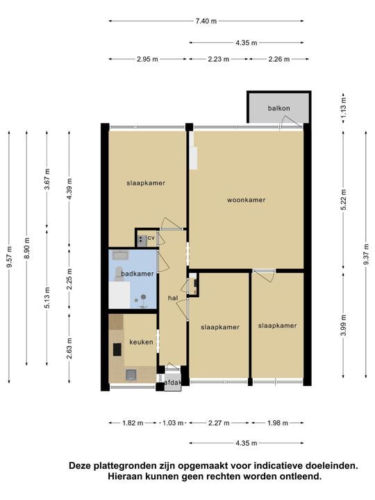 dr. Wiardi Beckmansingel 117, Vlaardingen plattegrond-29