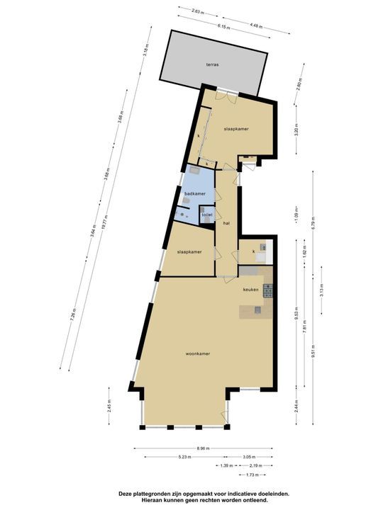 Burgemeester van Oostenweg 1 J, Bergschenhoek plattegrond-38