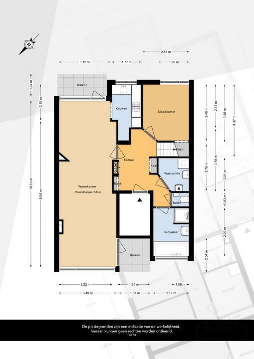 Doezastraat 10 A 01, Rotterdam plattegrond-37