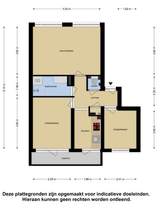 Meent 78 B, Rotterdam plattegrond-25