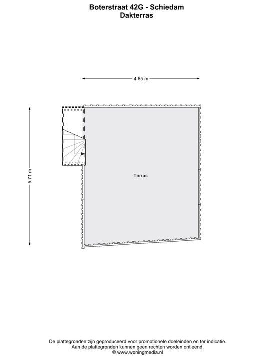 Boterstraat 42 G, Schiedam plattegrond-9