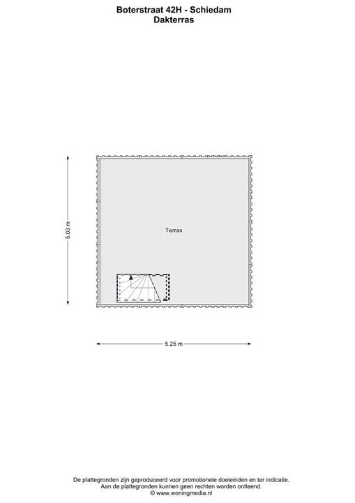 Boterstraat 42 H, Schiedam plattegrond-9