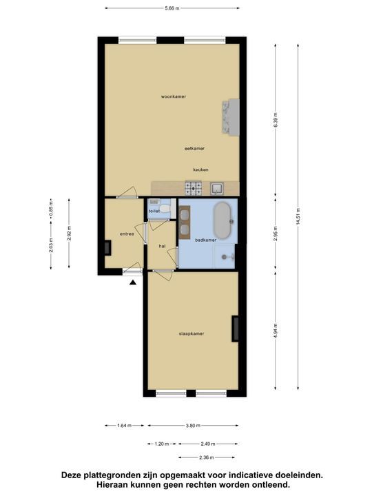 Eendrachtsweg 34 C, Rotterdam plattegrond-30