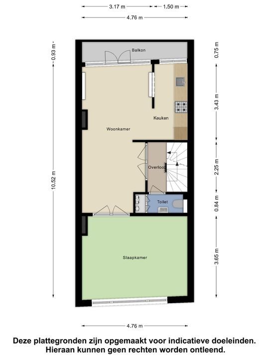 Wolphaertsbocht 279 A, Rotterdam plattegrond-24