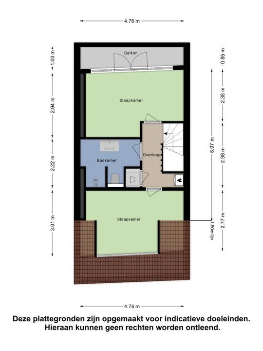 Wolphaertsbocht 279 A, Rotterdam plattegrond-24