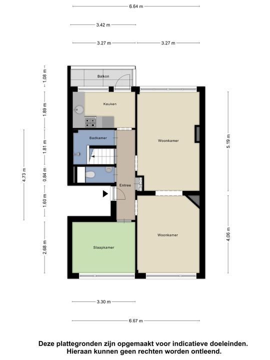 Sonmansstraat 103 B 01, Rotterdam plattegrond-22