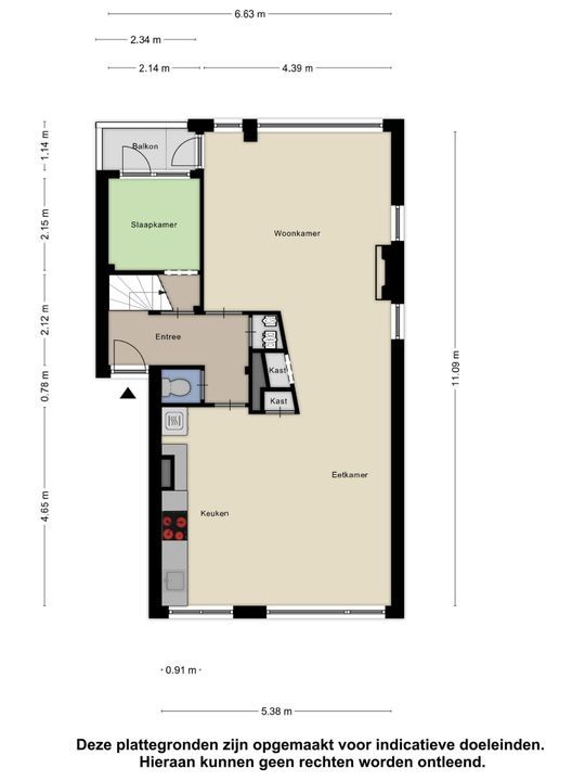 Schiedamsedijk 85 E, Rotterdam plattegrond-28