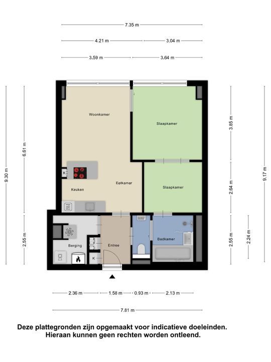 Halvemaanpassage 32, Rotterdam plattegrond-36