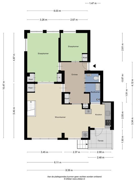 Carel van Nieveltstraat 12 A, Rotterdam plattegrond-33