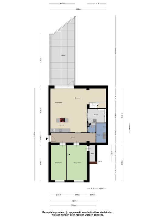 Willem de Zwijgerstraat 8 C, Rotterdam plattegrond-34