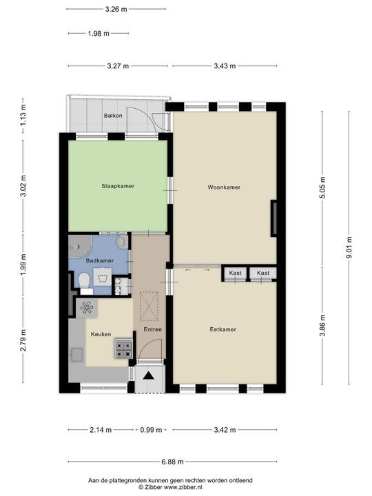 Herman Robbersstraat 82 E, Rotterdam plattegrond-32