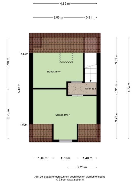 Pietje de Fluiterhof 4, Rotterdam plattegrond-19