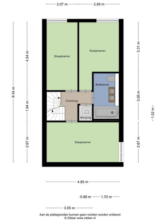 Sint-Jacobstraat 193, Rotterdam plattegrond-22