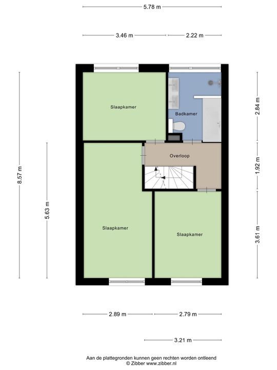 Willem-Alexanderplantsoen 57, Barendrecht plattegrond-33