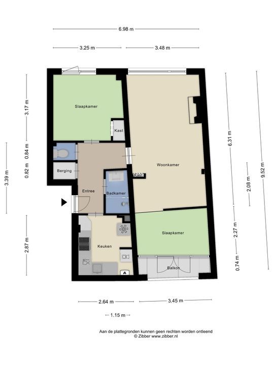 Lombardkade 38 B, Rotterdam plattegrond-32