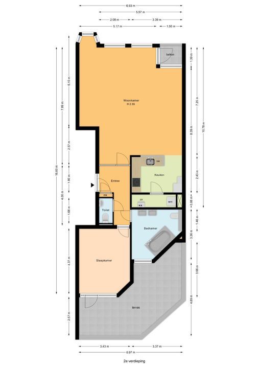 Laan van Roos en Doorn 5 c, Den Haag plattegrond-39