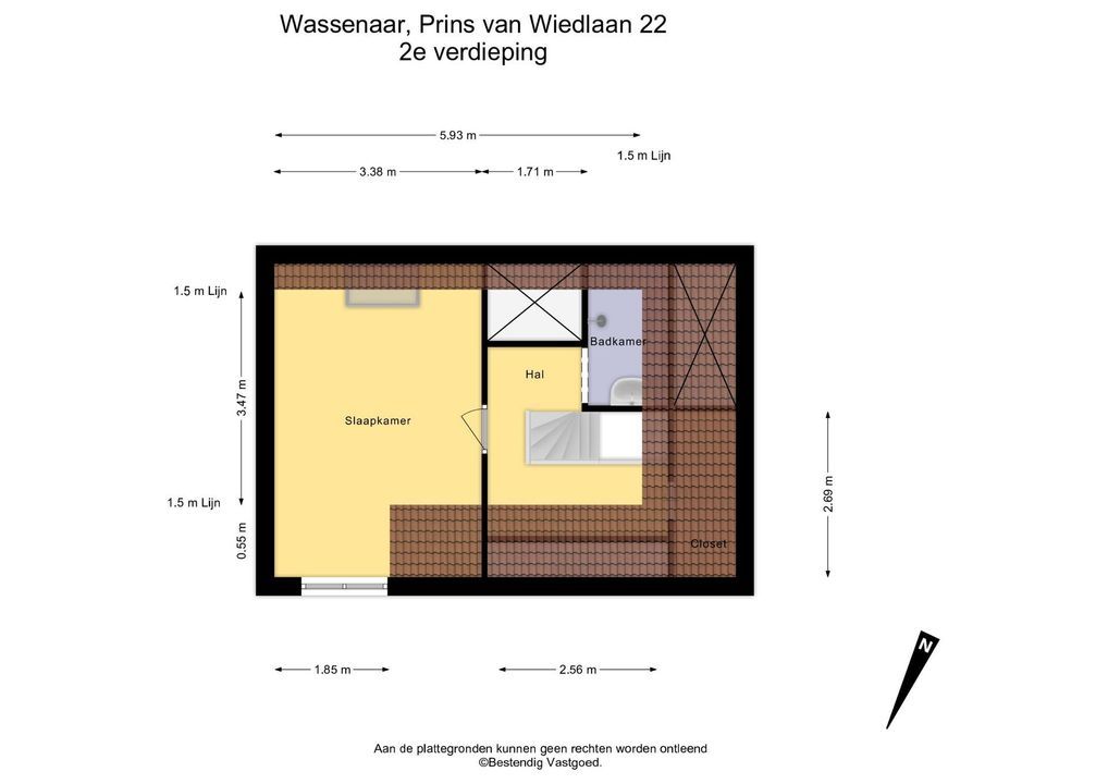 Prins van Wiedlaan 22, Wassenaar plattegrond-42