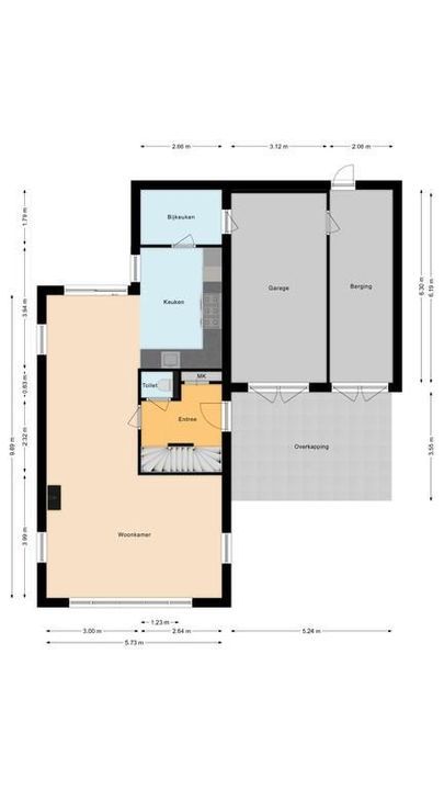 Weth. Visscherstraat 3, Wanneperveen plattegrond-59