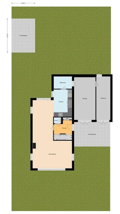 Weth. Visscherstraat 3, Wanneperveen plattegrond-59