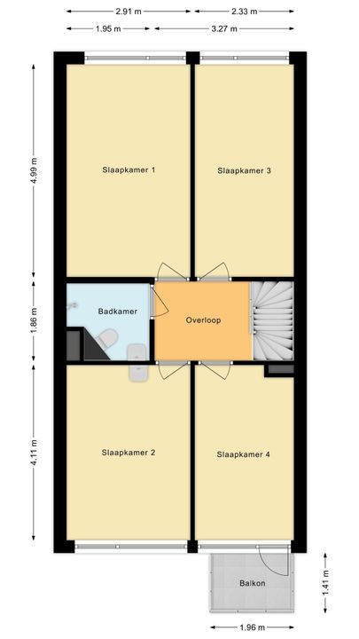 Nicolaes Maesstraat 27, Meppel plattegrond-27