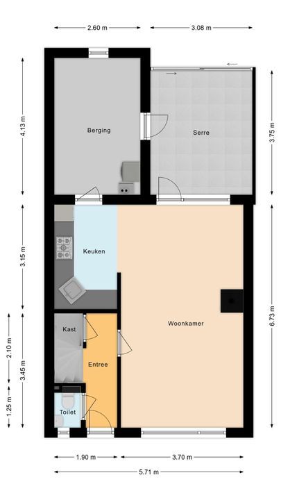 Heinsiusstraat 204, Meppel plattegrond-36