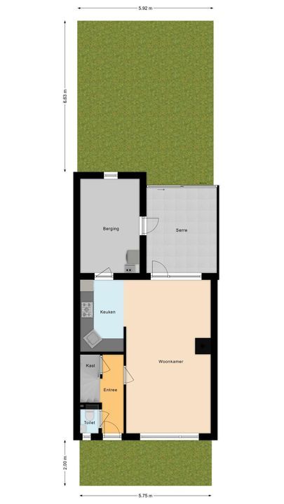 Heinsiusstraat 204, Meppel plattegrond-36