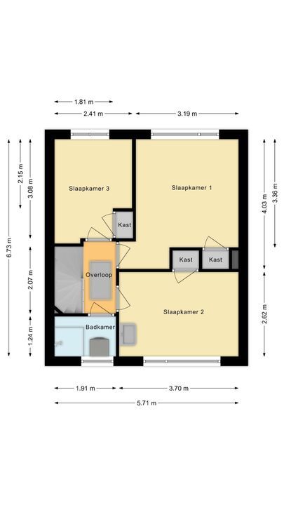 Heinsiusstraat 204, Meppel plattegrond-36