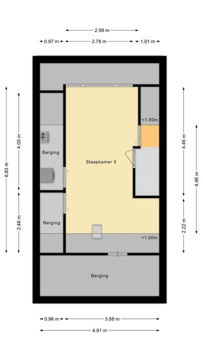 Jan Steenstraat 136, Meppel plattegrond-32