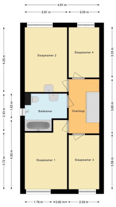 Jan Steenstraat 136, Meppel plattegrond-32