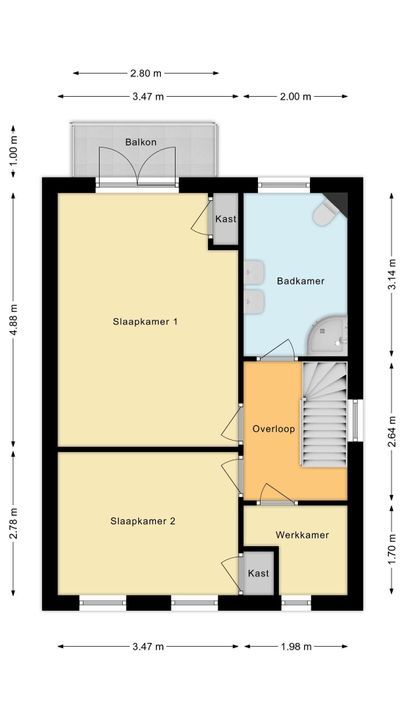 Hoogeveenseweg 18, Meppel plattegrond-35