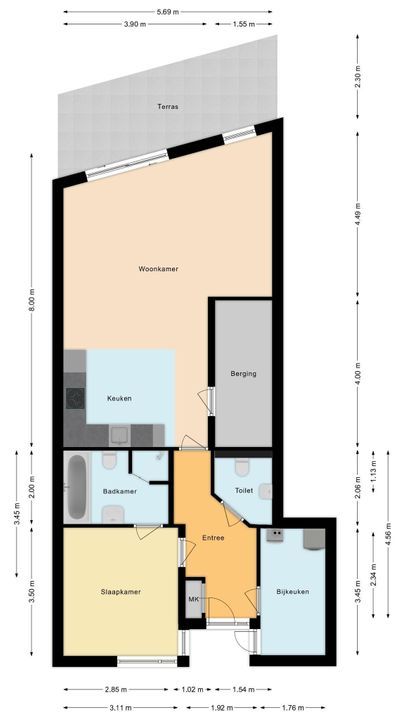 Molenplein 6, Ruinerwold plattegrond-25