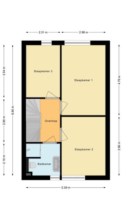 Roef 5, Meppel plattegrond-32