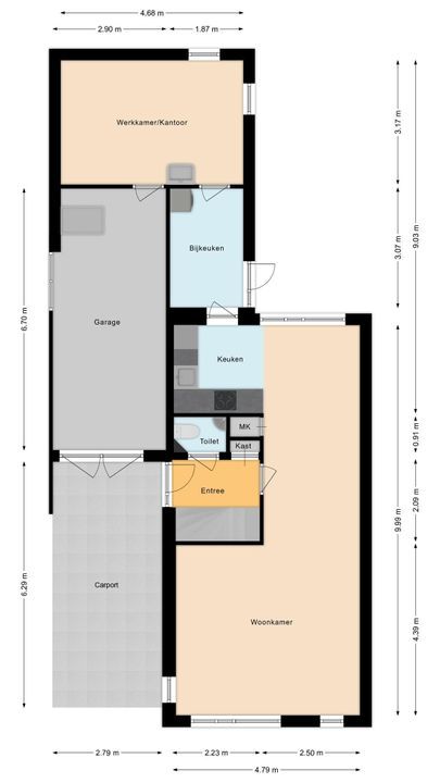 Mickelhorst 4, Ruinerwold plattegrond-43