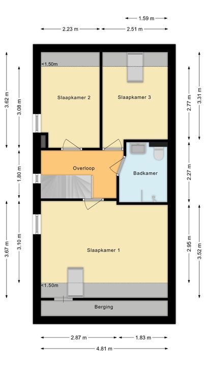 Mickelhorst 4, Ruinerwold plattegrond-43